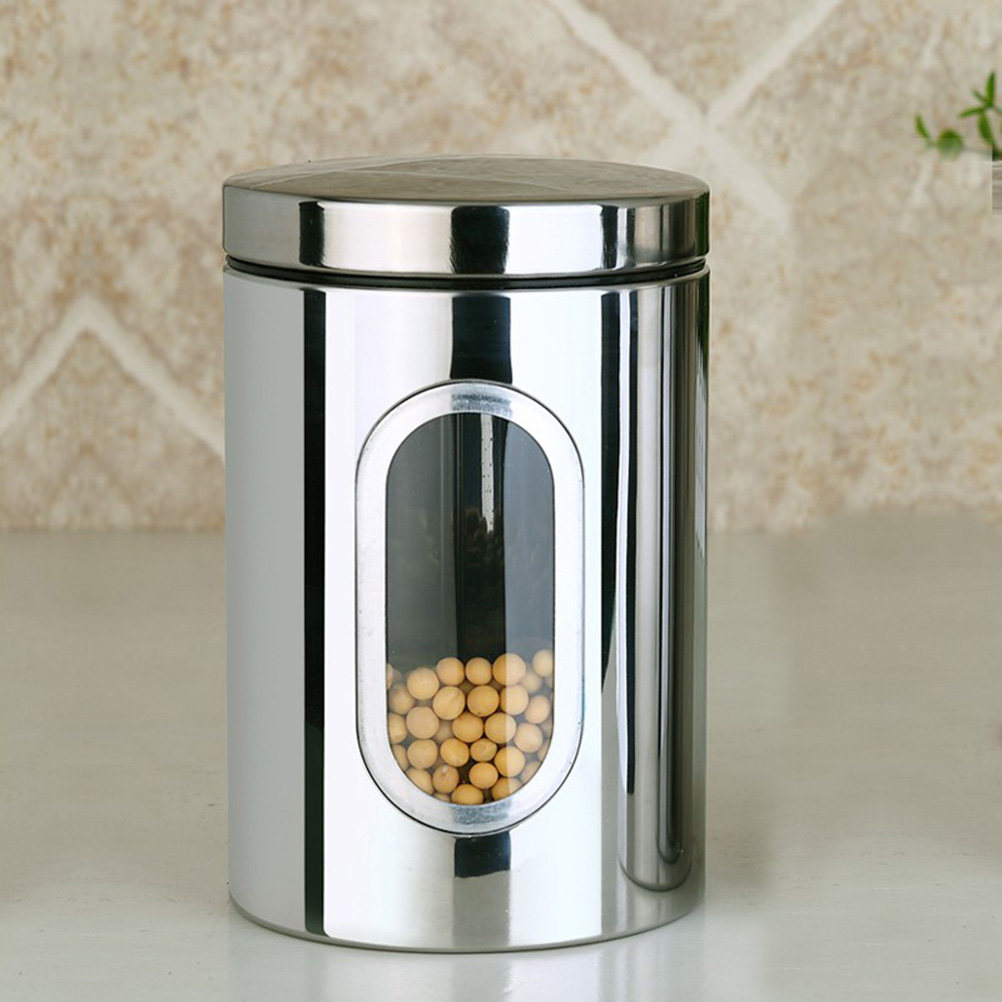 Coffee Tea Canister Set - مجموعة علب تخزين طعام محكمة الإغلاق