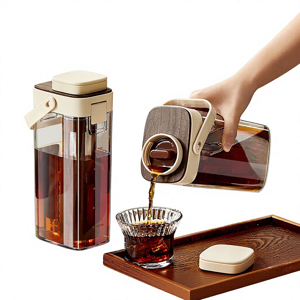 Tea And Coffee Kettle - إبريق تحضير القهوة الباردة والشاي بالفواكه