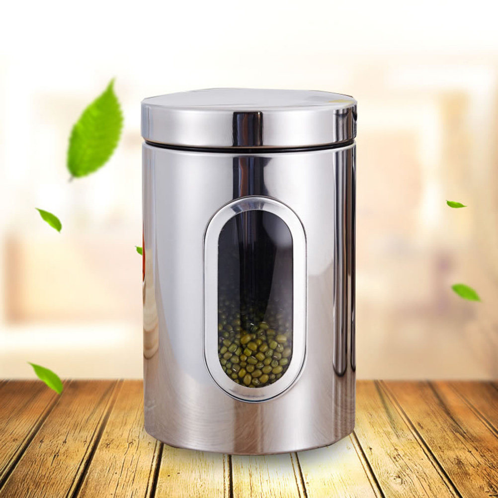 Coffee Tea Canister Set - مجموعة علب تخزين طعام محكمة الإغلاق