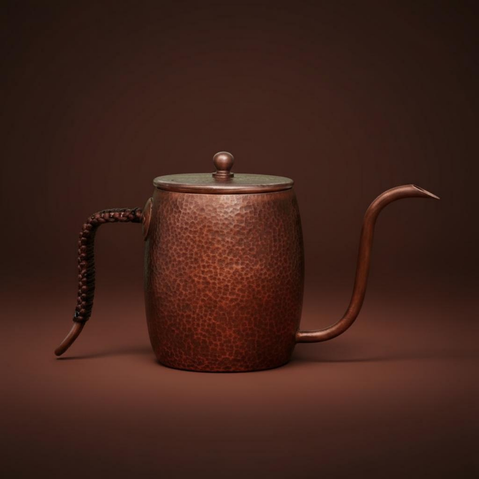 Tea And Coffee Kettle - إبريق قهوة نحاسي يدوي الصنع بتصميم