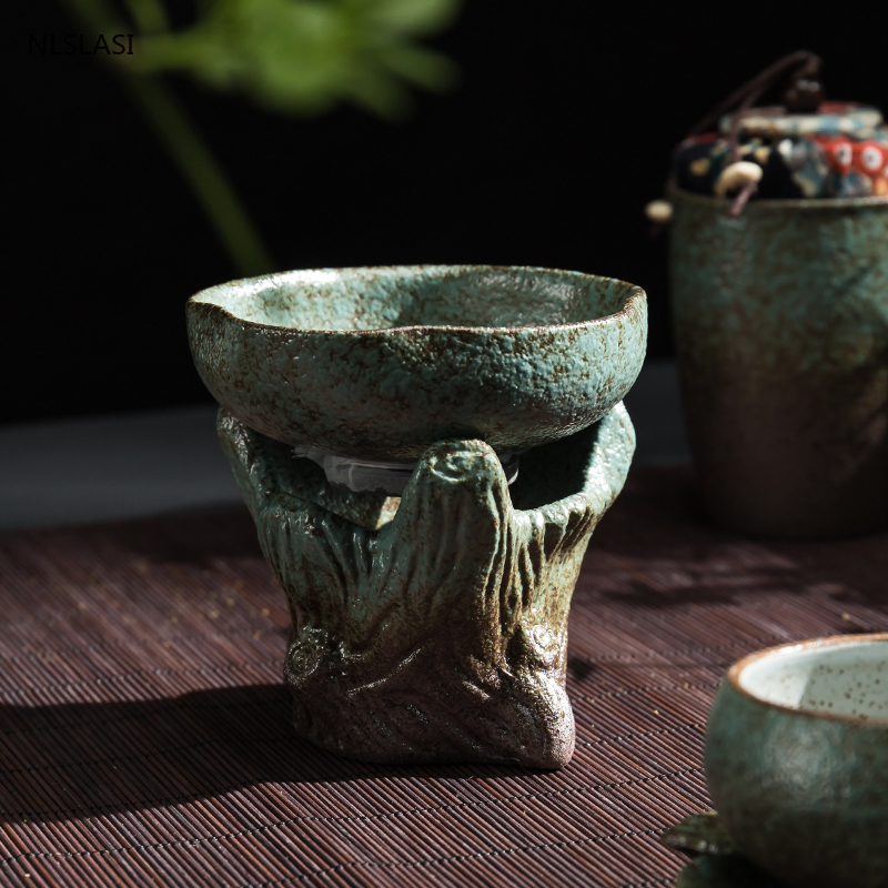Coffee Tea In Chinese - مصفاة شاي سيراميك عتيقة ، صناعة