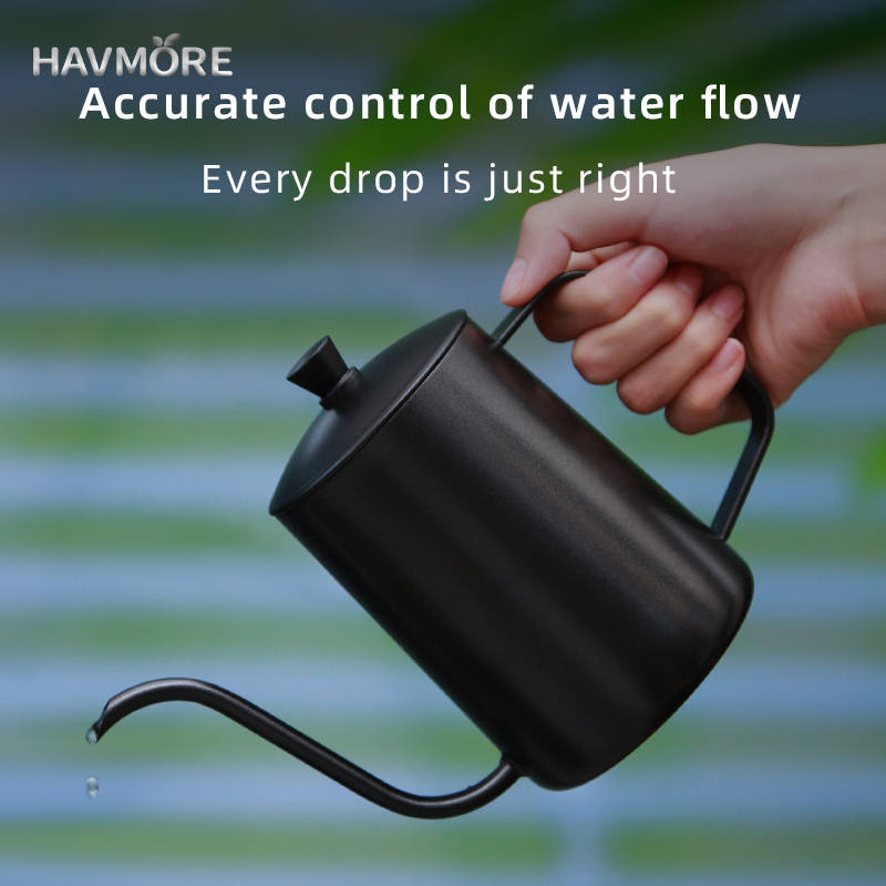 Tea And Coffee Kettle - HAVMORE 304 غلاية شاي من الفولاذ