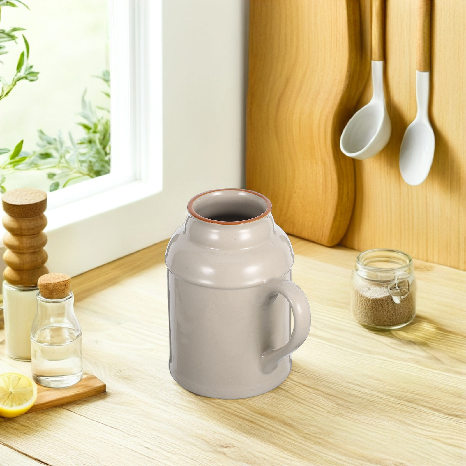 إبريق ماء سيراميك عتيق للزينة  - مراجعة Tea And Coffee Kettle وسعره