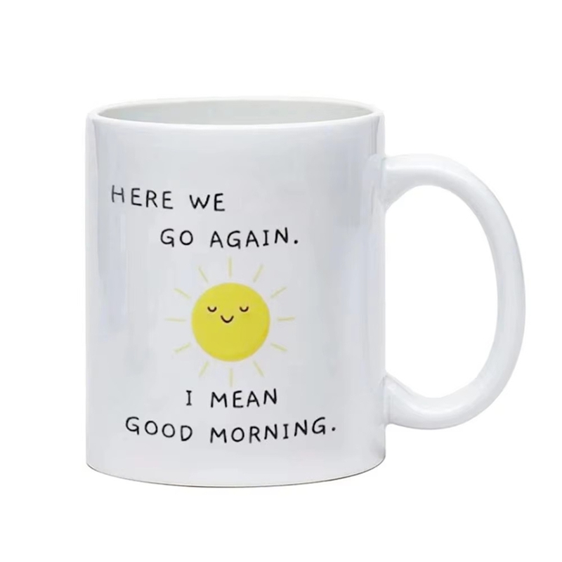 كوب قهوة مضحك وساخر، كوب شاي س - مراجعة Coffee Tea Good Morning وسعره