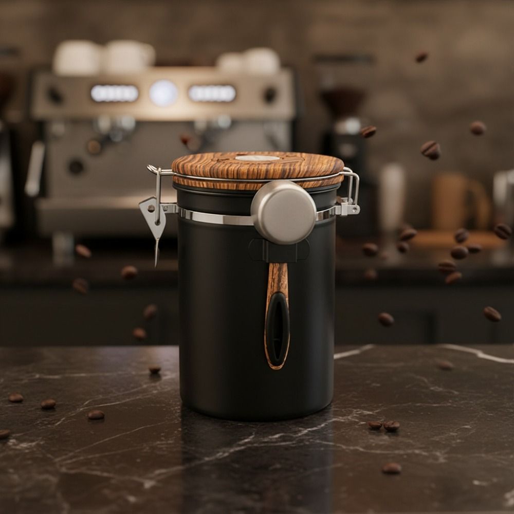 خزان تخزين حبوب القهوة من الفو - مراجعة Coffee Leaves Tea وسعره