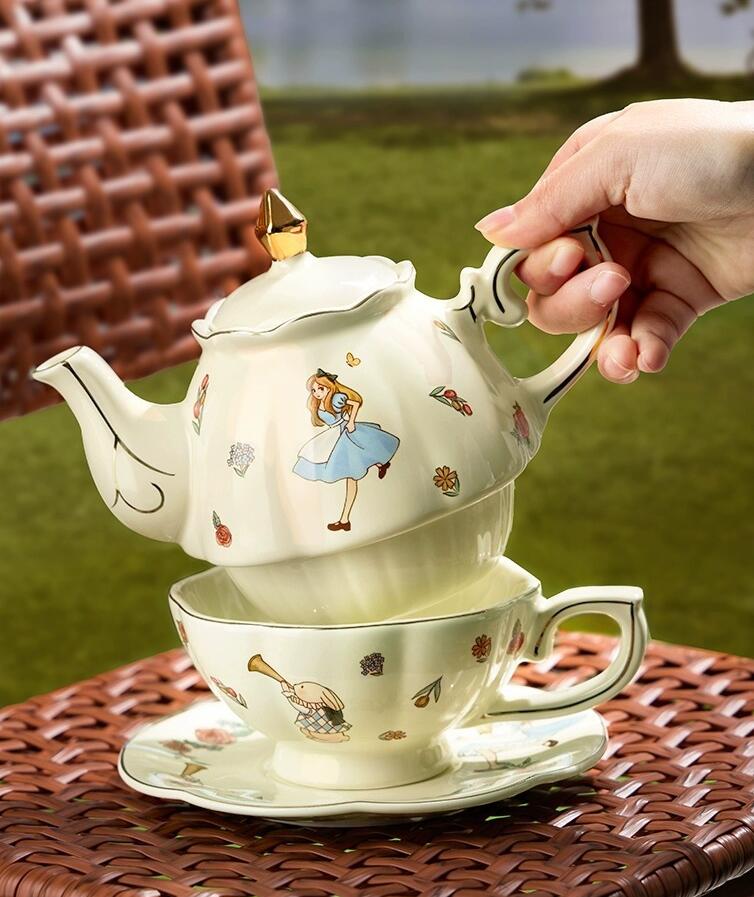 طقم شاي وقهوة سيراميك أليس بتص - مراجعة Best Tea Coffee وسعره
