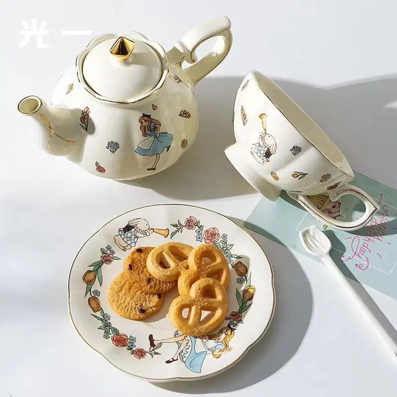طقم شاي وقهوة سيراميك أليس بتص - مراجعة Best Tea Coffee وسعره