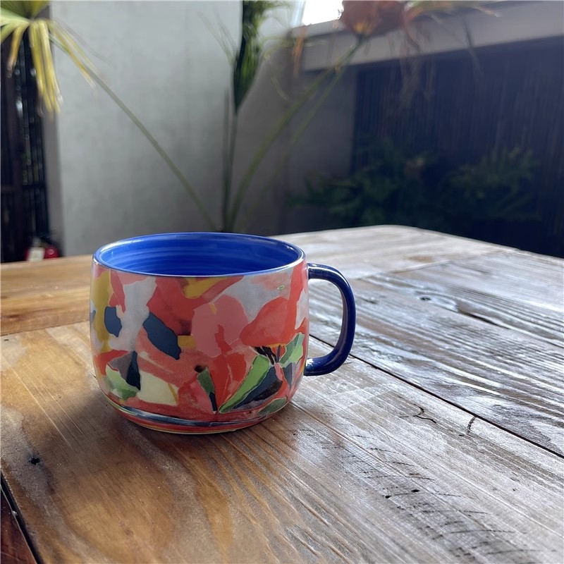 أكواب سيراميك مطلية بالزيت، كو - مراجعة Best Tea Coffee وسعره