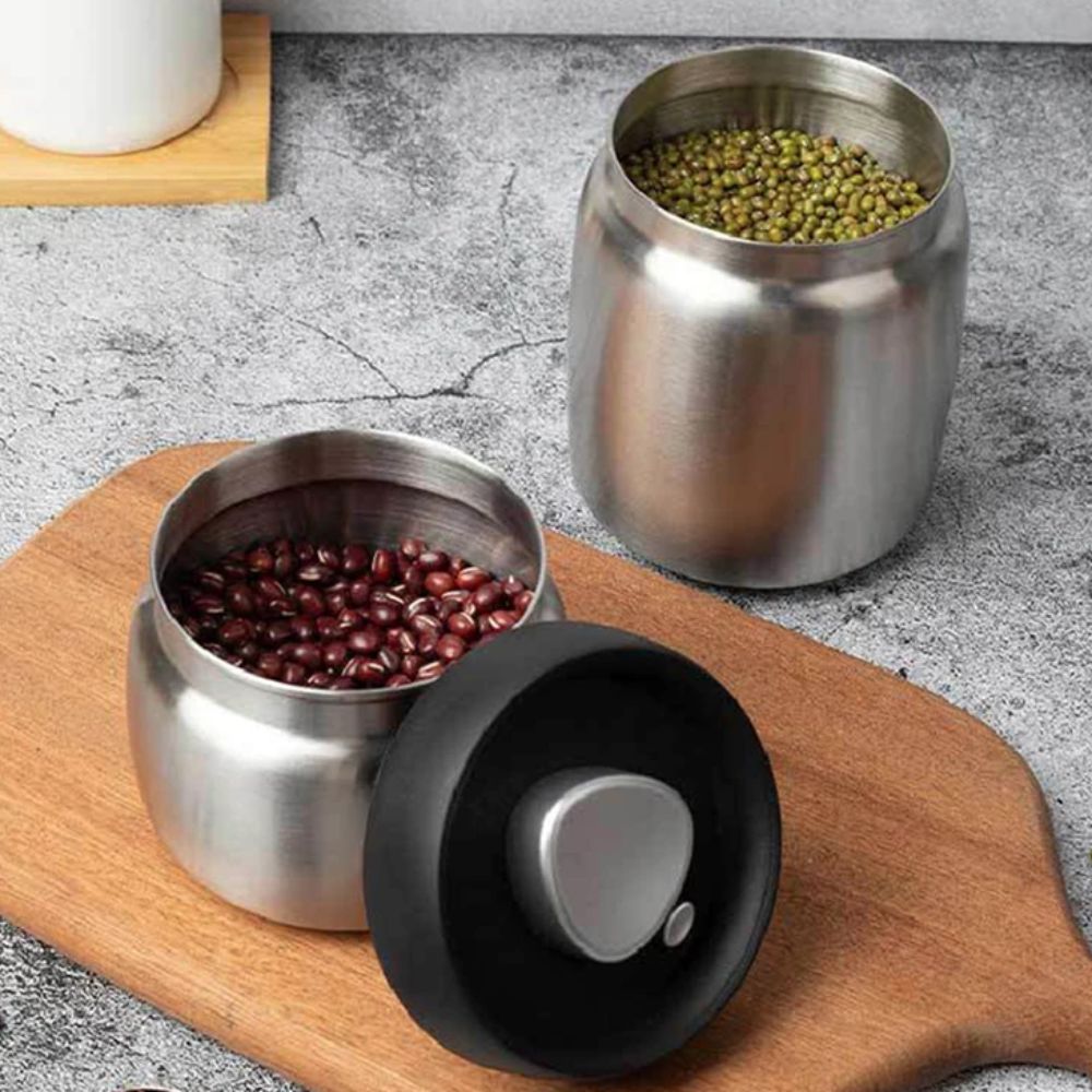 وعاء تخزين حبوب القهوة من الفو - مراجعة Coffee Tea Canister Set وسعره