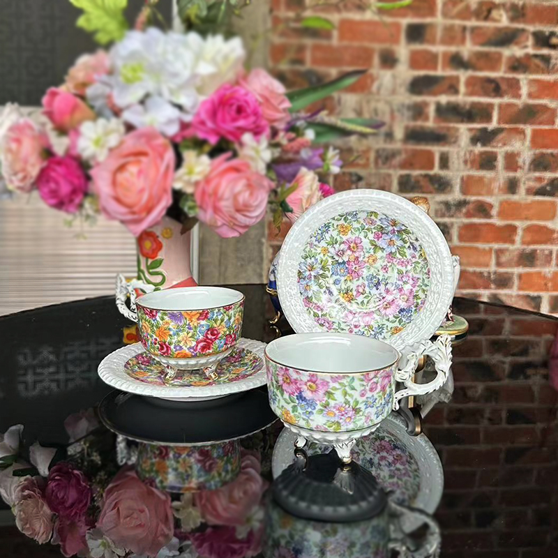 فناجين قهوة، أطباق، أكواب شاي  - مراجعة Coffee Tea English وسعره