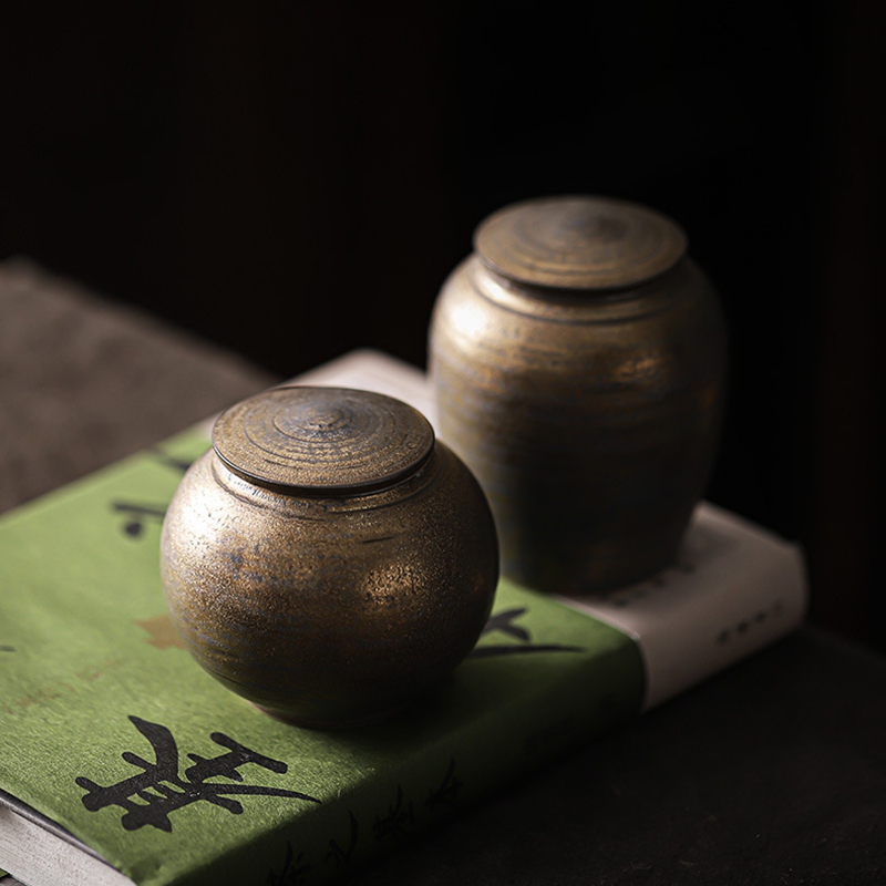 علبة شاي سيراميك عتيقة ، برطما - مراجعة Coffee Tea Canister Set وسعره