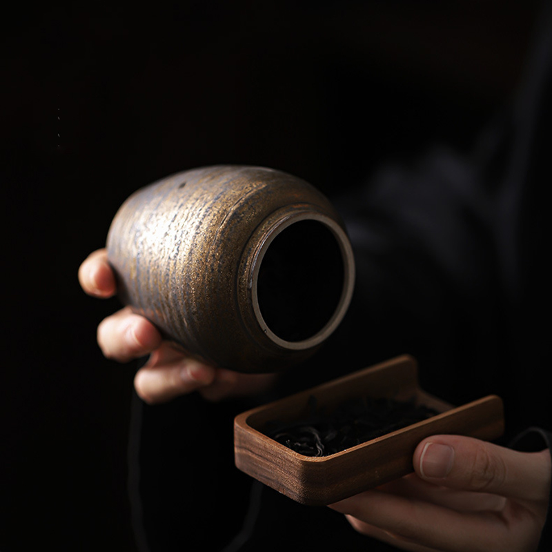 علبة شاي سيراميك عتيقة ، برطما - مراجعة Coffee Tea Canister Set وسعره