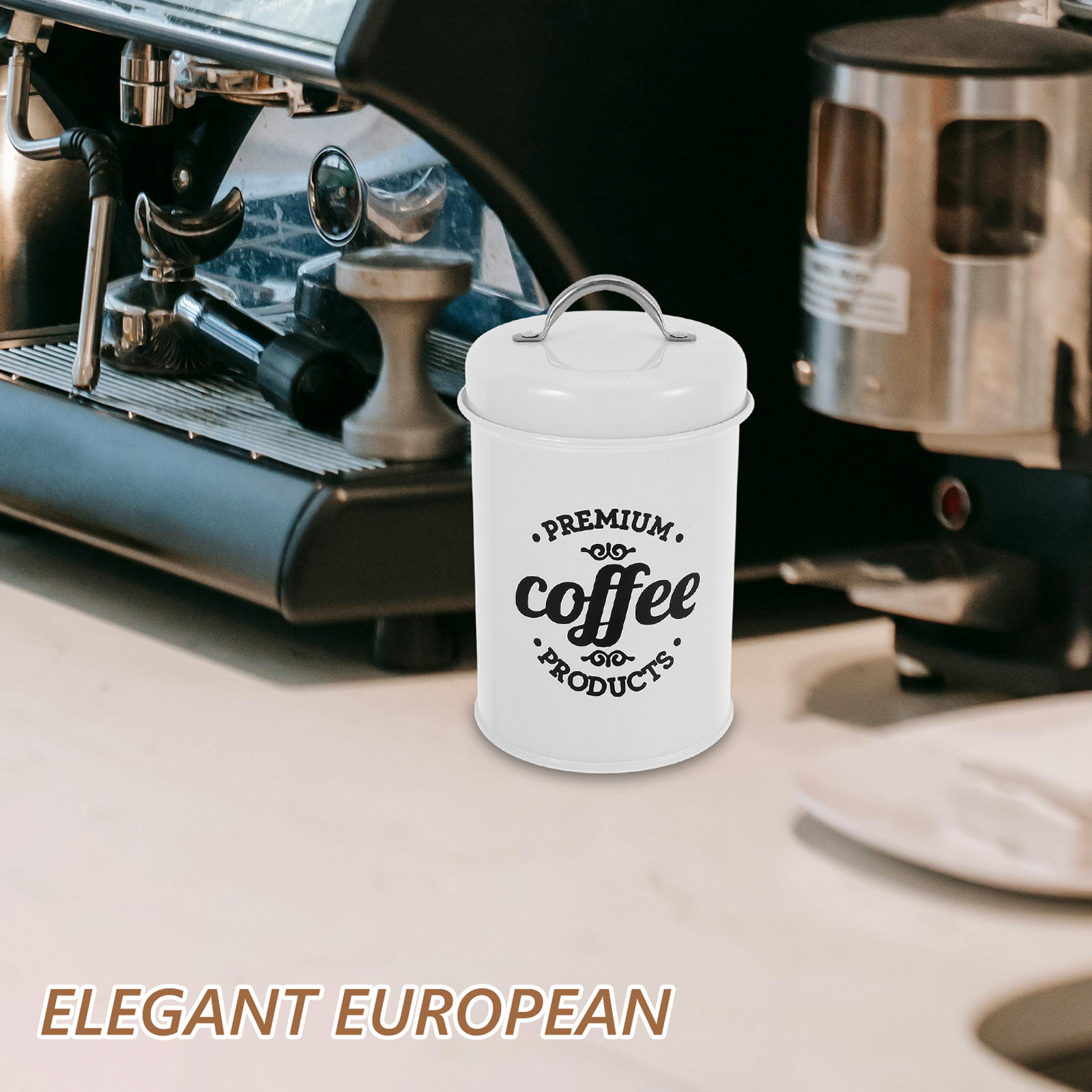 مجموعة علب معدنية محكمة الإغلا - مراجعة Coffee Tea Canister Set وسعره