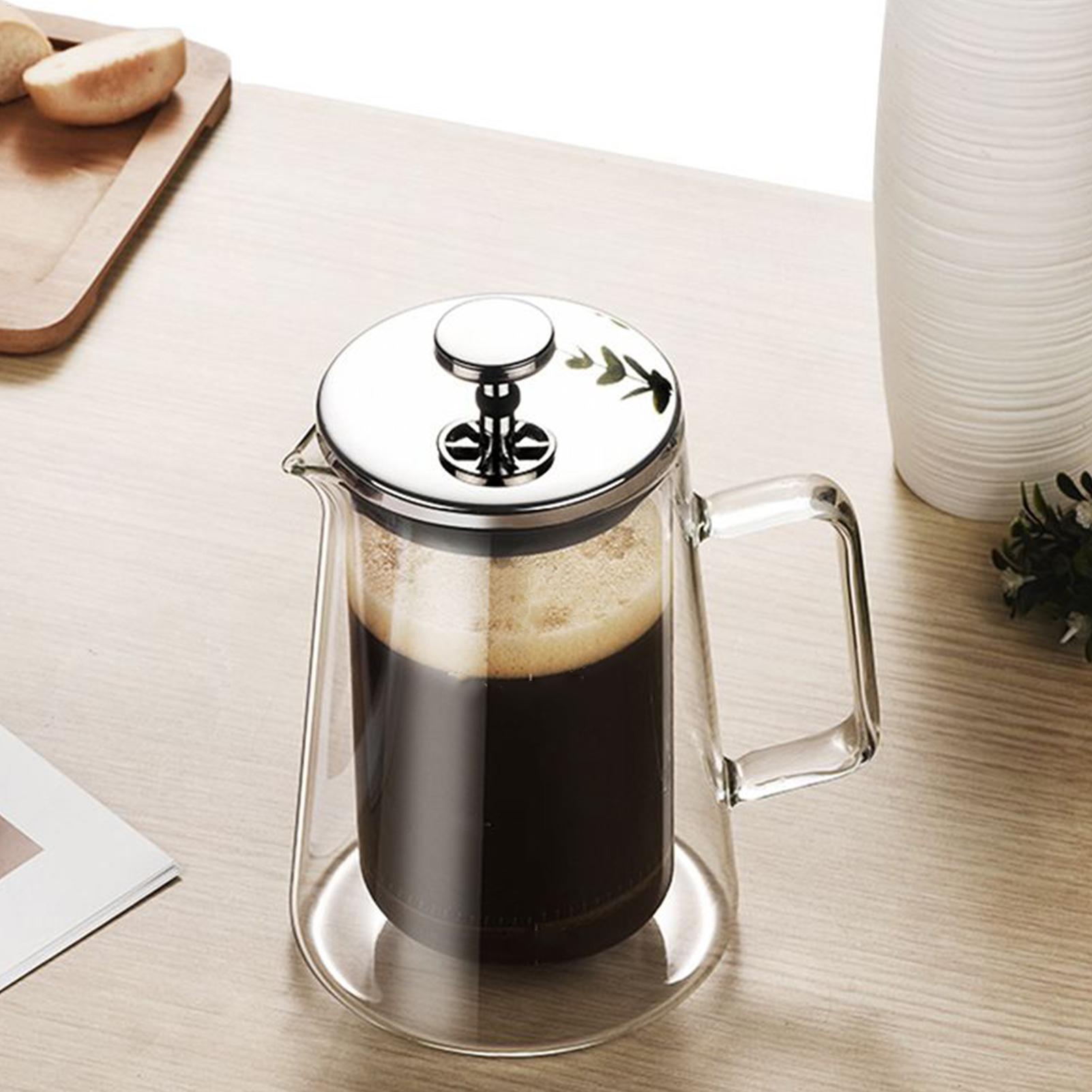 مكابس قهوة زجاجية من الفولاذ ا - مراجعة Tea And Coffee Kettle وسعره