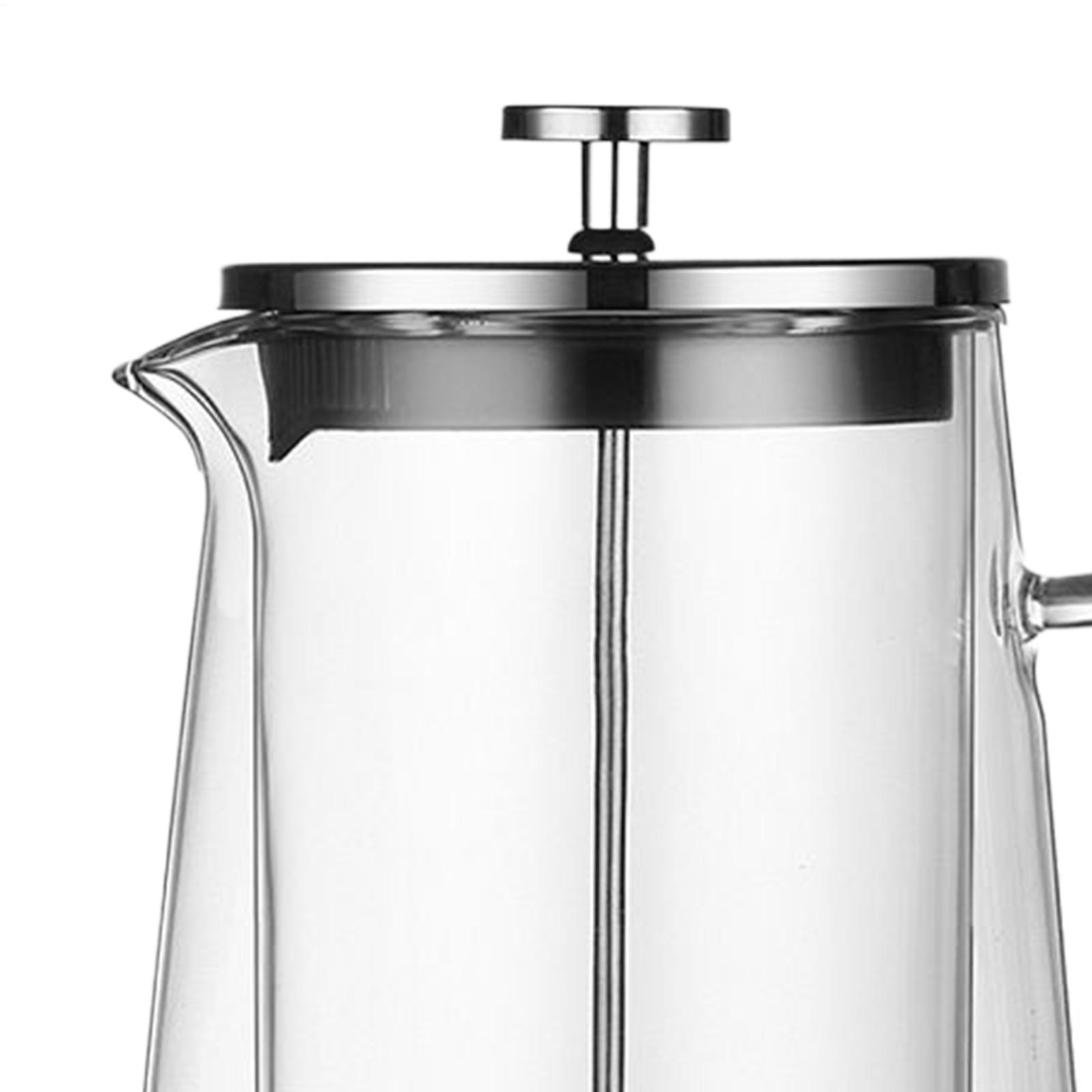مكابس قهوة زجاجية من الفولاذ ا - مراجعة Tea And Coffee Kettle وسعره