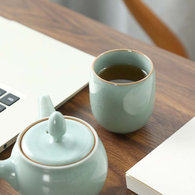 طقم فناجين شاي من البورسلين من - مراجعة Coffee Tea In Chinese وسعره