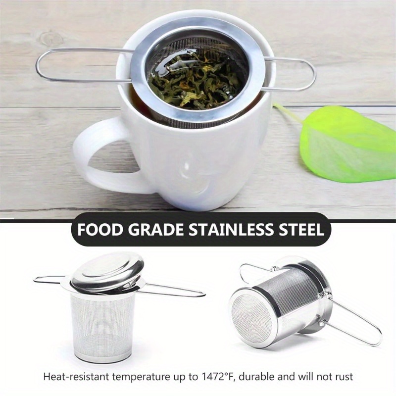 مصفاة شاي شبكية من الستانلس ست - مراجعة Coffee Leaves Tea وسعره