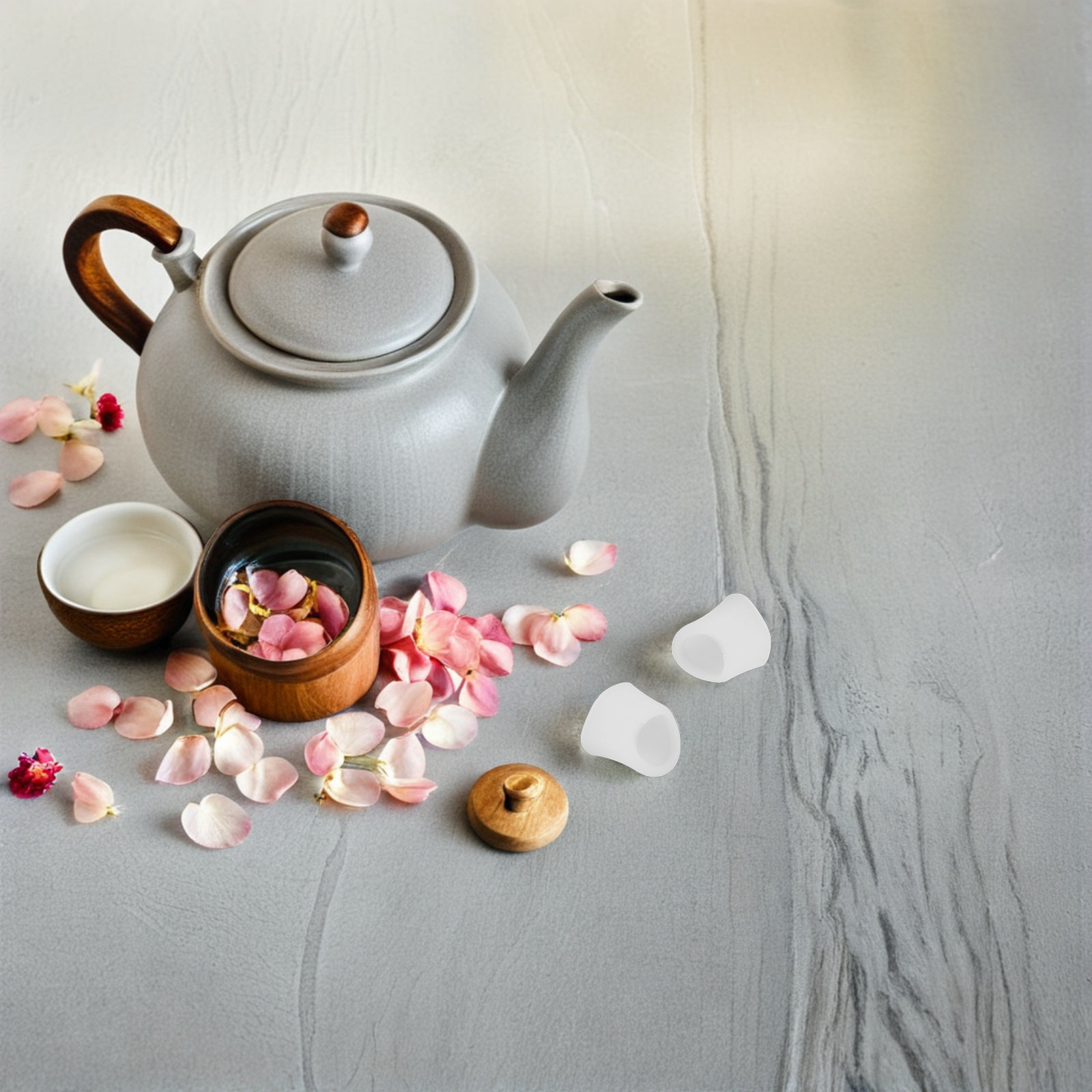 قطعتان من أغطية فوهة إبريق الش - مراجعة Coffee Tea Jug وسعره