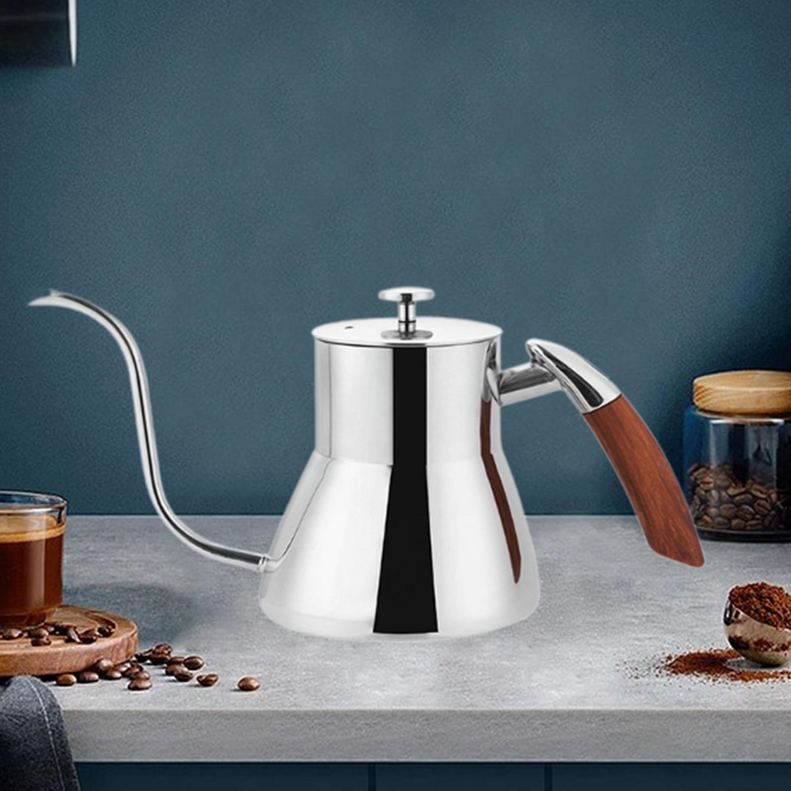 صب فوق غلاية وعاء قهوة للتخييم - مراجعة Tea And Coffee Kettle وسعره