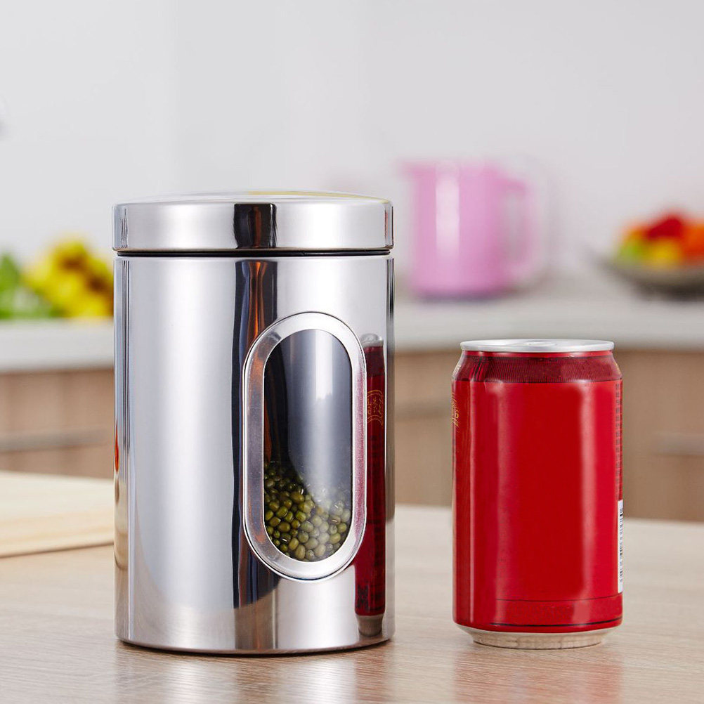 مجموعة علب تخزين طعام محكمة ال - مراجعة Coffee Tea Canister Set وسعره