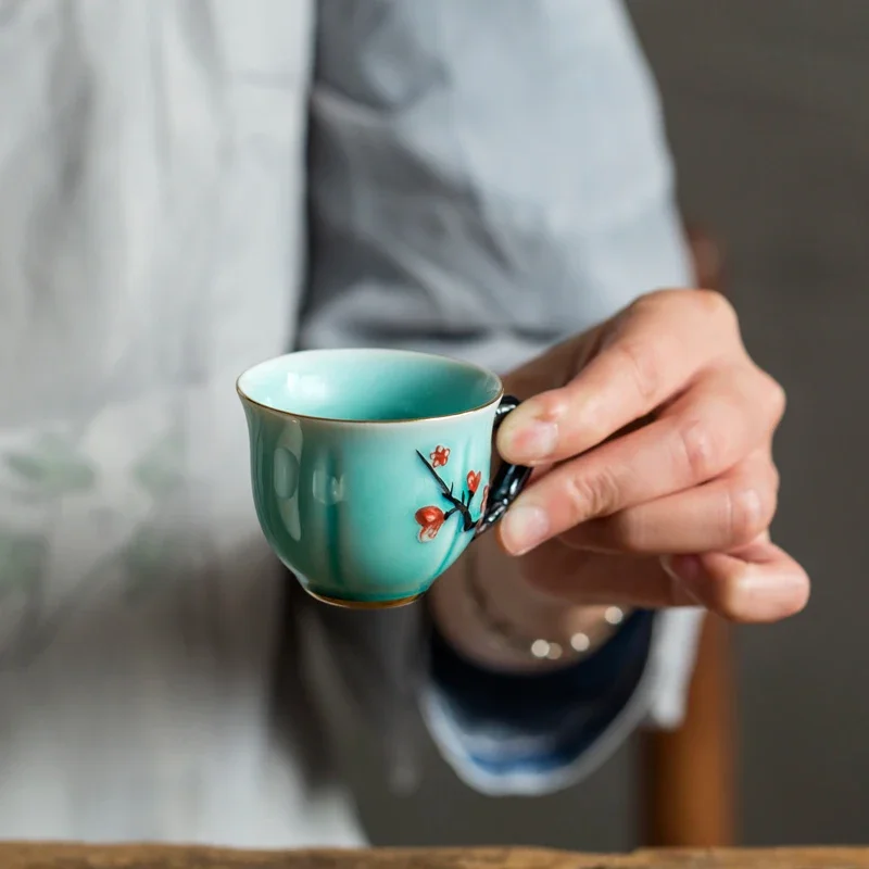 الصينية اليدوية نمط البرقوق كو - مراجعة Coffee Tea In Chinese وسعره