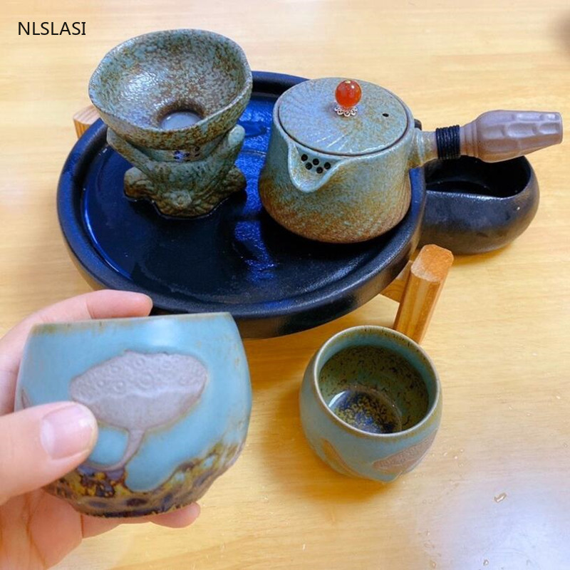 مصفاة شاي سيراميك عتيقة ، صناع - مراجعة Coffee Tea In Chinese وسعره