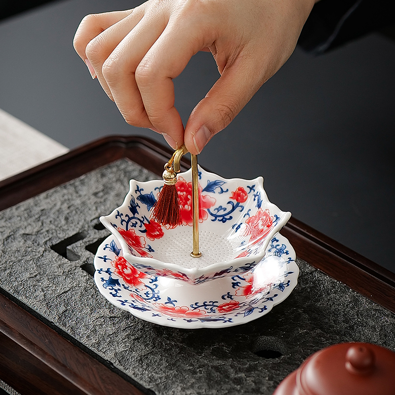 مصفاة شاي سيراميك صينية على شك - مراجعة Coffee Tea In Chinese وسعره