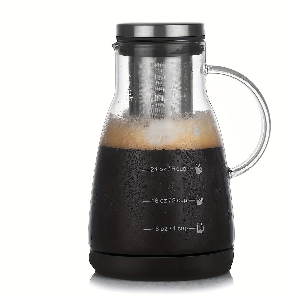 إبريق زجاجي كلاسيكي سعة 24 أون - مراجعة Coffee Tea Jug وسعره