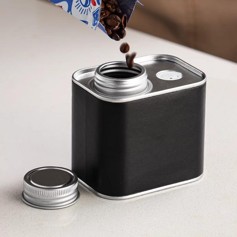 علبة القهوة تحافظ على نضارة حا - مراجعة Coffee Tea Canister Set وسعره